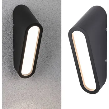 Osvětlení PAULMANN LED venkovní nástěnné svítidlo Cliff IP44 64x116mm 3000K 9,5W 230V antracit hliník