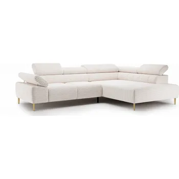 Sedací souprava Rohová sedací souprava Taloria, Tilia 01/ zlaté nohy, pravá