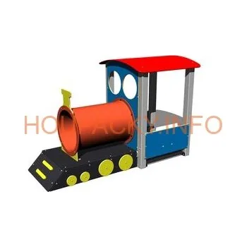 Dětský domeček Průlezka - Mašinka MA200KS - stříbrná