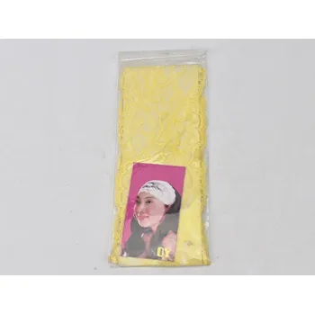 Čelenka Krajková čelenka do vlasů žlutá