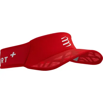 Kšiltovka Compressport kšilt SPIDERWEB ULTRALIGHT VISOR - červená