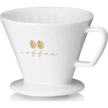 Konvice na čaj KELA Kávový filtr porcelánový Excelsa S bílá KL-12490