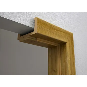 Vasco Doors Bezfalcová obložková zárubeň laminátová 60-90 Bílá Síla zdi: Typ A, pro sílu zdi 75-90 mm