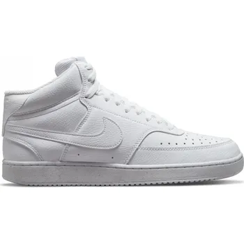 Pánské tenisky Nike Court Vision Mid Next Nature Mens Triple White 10 (45)