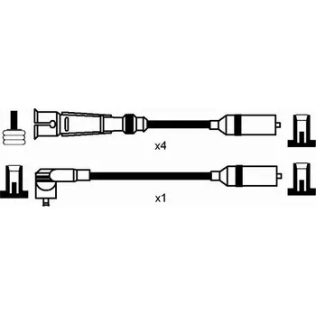 Zapalovací kabel Sada kabelů pro zapalování NGK 0502