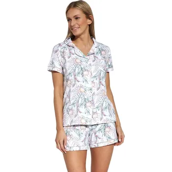 Dámské oblečení Dámské rozepínací pyžamo CORNETTE BIANCA XL 0