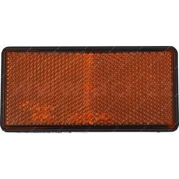 Autodíl univerzální odrazka obdélník, samolepící, oranžová (103x51 mm)
