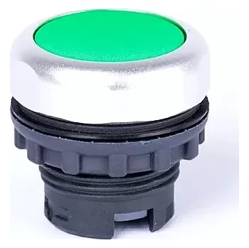 tlačítko NOARK 105614 Ex9P1 g Ovl. hlavice se zapuštěným tlačítkem, bez aretace, bez potisku, zelená (NOARK 105614 Ex9P1 g)