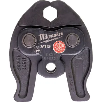 Ruční nářadí MILWAUKEE J12-V15 - čelist prof. V, nominální velikost: V15, pro M12 hydr. lis