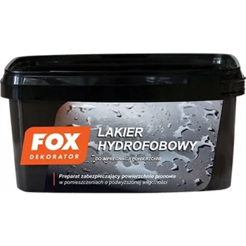 barva a nátěr na dřevo FOX Dekorator hydrofobní ochranný lak 3L