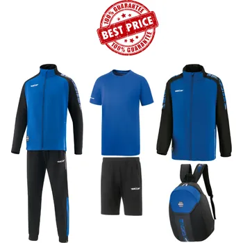 Saller X.72 - BASIC Tréninkový set BARVA: 105 modrá-černá-bílá, Velikost: 176 Kompletní tréninková výbava pro hráče všech úrovní