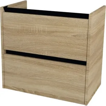 Koupelnový nábytek Koupelnová skříňka pod umyvadlo Devo Etna 2.0 dub přírodní 67 x 64 x 40 cm ET2-SU2S68-P51