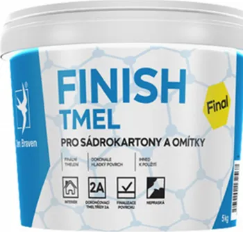 Tmel Den Braven Finish tmel na sádrokartony bílý