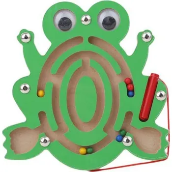 Hrací kostka Magnetické kuličkové bludiště - Žába