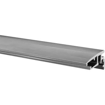 Zábradlí Ukončovací profil pro napojení na plech, Easy Glass Smart Ukončovací profil pro napojení na plech, Easy Glass Smart, délka 5000 mm, hliník, surový