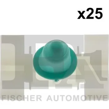 Lišta karosérie Klip, ozdobná / ochranná lišta, , 51131960054, FA1, 10-40040.25