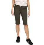 Dámské jeansové šortky KILPI PARIVA 34 Tmavě zelená