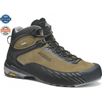 Pánská treková obuv Asolo Eldo Mid Lth GV MM, truffle - pánské boty UK11,5 / EU46 (1/3) / 30,5cm + Doprava zdarma