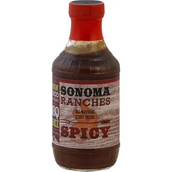 Omáčka BBQ omáčka SONOMA Ranchers SPICY 455ml