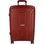 Cestovní plastový kufr Tulakk vel. S, burgundy