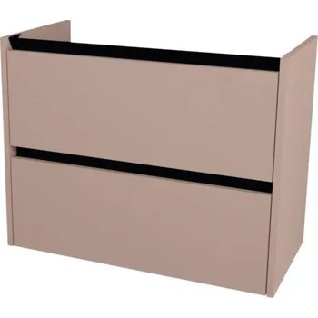 Koupelnový nábytek Koupelnová skříňka pod umyvadlo Devo Etna 2.0 antique rose 81 x 64 x 40 cm ET2-SU2S81-P45