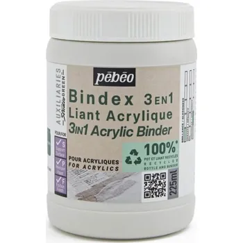 Speciální výtvarná barva Bindex 3 v 1 Origin Acrylics, 225 ml