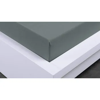 Prostěradlo Jersey prostěradlo Exclusive dvojlůžko - šedé 200x220 cm