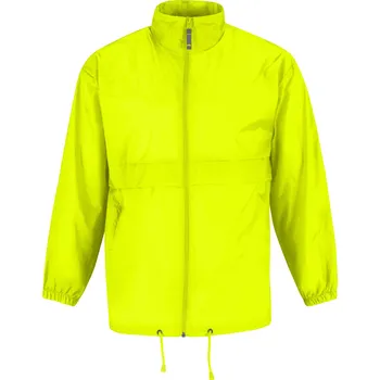 Pánská bunda B&amp;C Unisex sportovní bunda JU800 Ultra Yellow XL