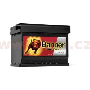 Autobaterie 60Ah baterie, 540A, pravá BANNER Power Bull 241x175x175