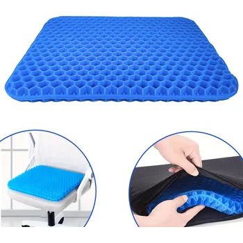 Podsedák Wellife Gelový podsedák s potahem COMFY 38 x 36 x 3 cm