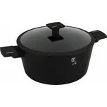 BERLINGERHAUS Kastrol s titanovým povrchem a poklicí 28 cm Matte Black Collection BH-8189