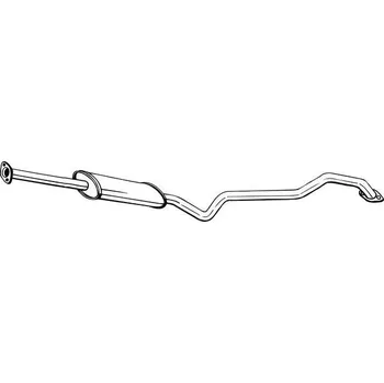 Výfukový systém Střední tlumič výfuku BOSAL 287-503