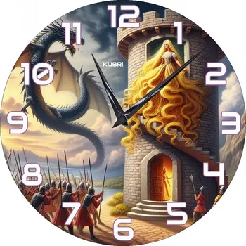 Hodiny KUBRI KU2007 - dětské hodiny od českého výrobce