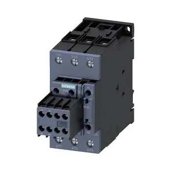 Stykač SIEMENS Stykač AC-3, 80A/37kW/400V, 3pólový, AC 230V, 50/60Hz 2 NO + 2 NC, šroubová svorka 3RT2038-1AL24