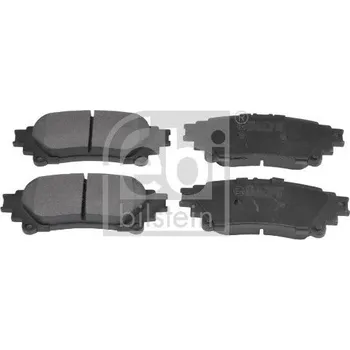 Brzdový systém Sada brzdových destiček, kotoučová brzda FEBI BILSTEIN 116359