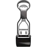 Flamingo Sběrač psích exkrementů 38x11cm černo-šedý