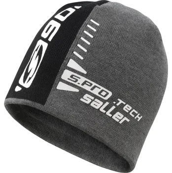 Pokrývka hlavy Saller WHOOLIE WIBY Zimní čepice BARVA: 556 černá-antracit Zimní čepice s logem a tepelnou izolací