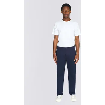 Pánské kalhoty Knowledge Cotton Chuck Regular Chino Twill Pants 1001 Total Eclipse W32/L32