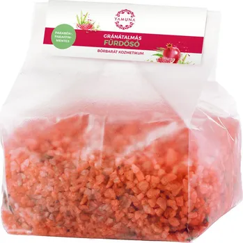Koupelová sůl Mořská sůl do koupele Yamuna - Granátové jablko 1000 g
