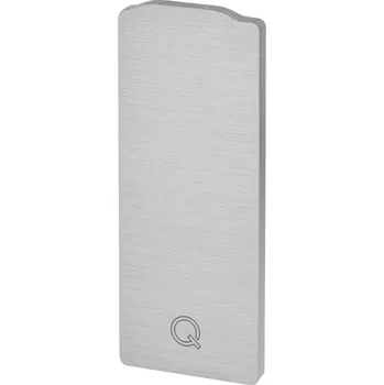 Zábradlí Koncové víčko, Easy Glass Slim, horní montáž Koncové víčko, Easy Glass Slim, horní montáž, levé a pravé, hliník, surový