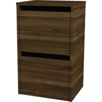 Koupelnový nábytek Koupelnová závěsná skříňka Devo Etna 2.0 ořech Tabacco 40 x 65 x 33 cm ET2-PS2S40-P77