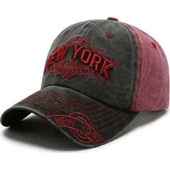 Kšiltovka Retro pánská baseballová kšiltovka | trendy čepice - Červené