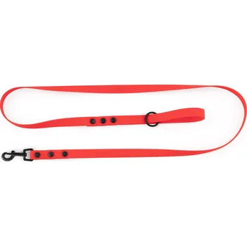 Vodítko pro psa Hunting Dog červené vodítko s klasickou karabinou 165 cm Velikost: 20 mm