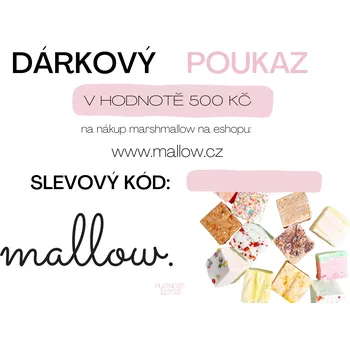 Dárkový potravinový koš Mallow Elektronický Dárkový poukaz 500 Kč