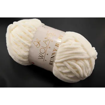 Příze Bunny Baby - smetanová 100 - 02