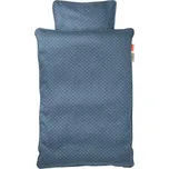 DONE BY DEER Povlečení Balloon Baby tmavě modrá