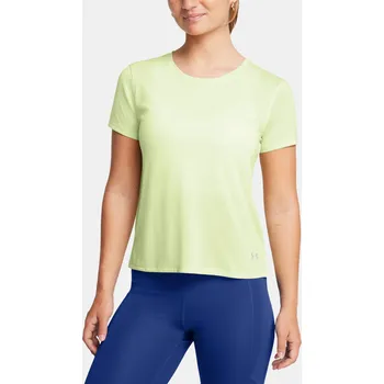 Dámské tričko Under Armour UA Launch Shortsleeve 1382434-383 Zelená SM