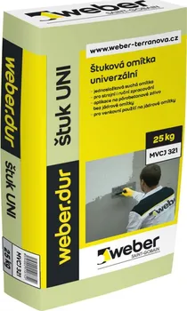 Omítka Weber Saint-Gobain Weber.dur MVCJ321 štuk Uni 25 kg