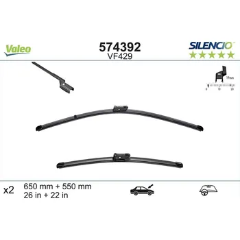 List stěrače VALEO 574392