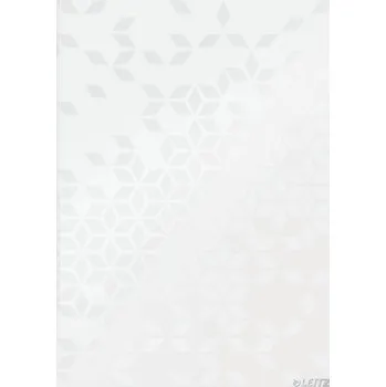 Sešit Zápisník Leitz WOW A4, linkovaný, bílý